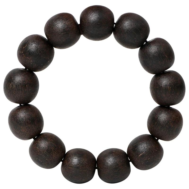 Chenshui Aloe Hand string Vietnam Nha Trang natural aloe wood Buddha bead bracelet men's and women's bucket bead fidelity old