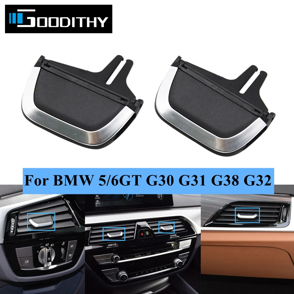 

Front Rear Air Conditioner AC Vent Grille Tab Slider Clips Repair Kit For BMW 5 6GT Series G30 G31 G38 G32 520d 525i 530i 540i