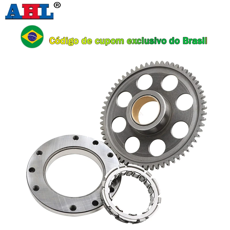 Peças de montagem da embreagem de partida do rolamento unidirecional da motocicleta para bmw f650gs 2001-2011 f650cs g650x para aprilia pegaso 650 2001-2004