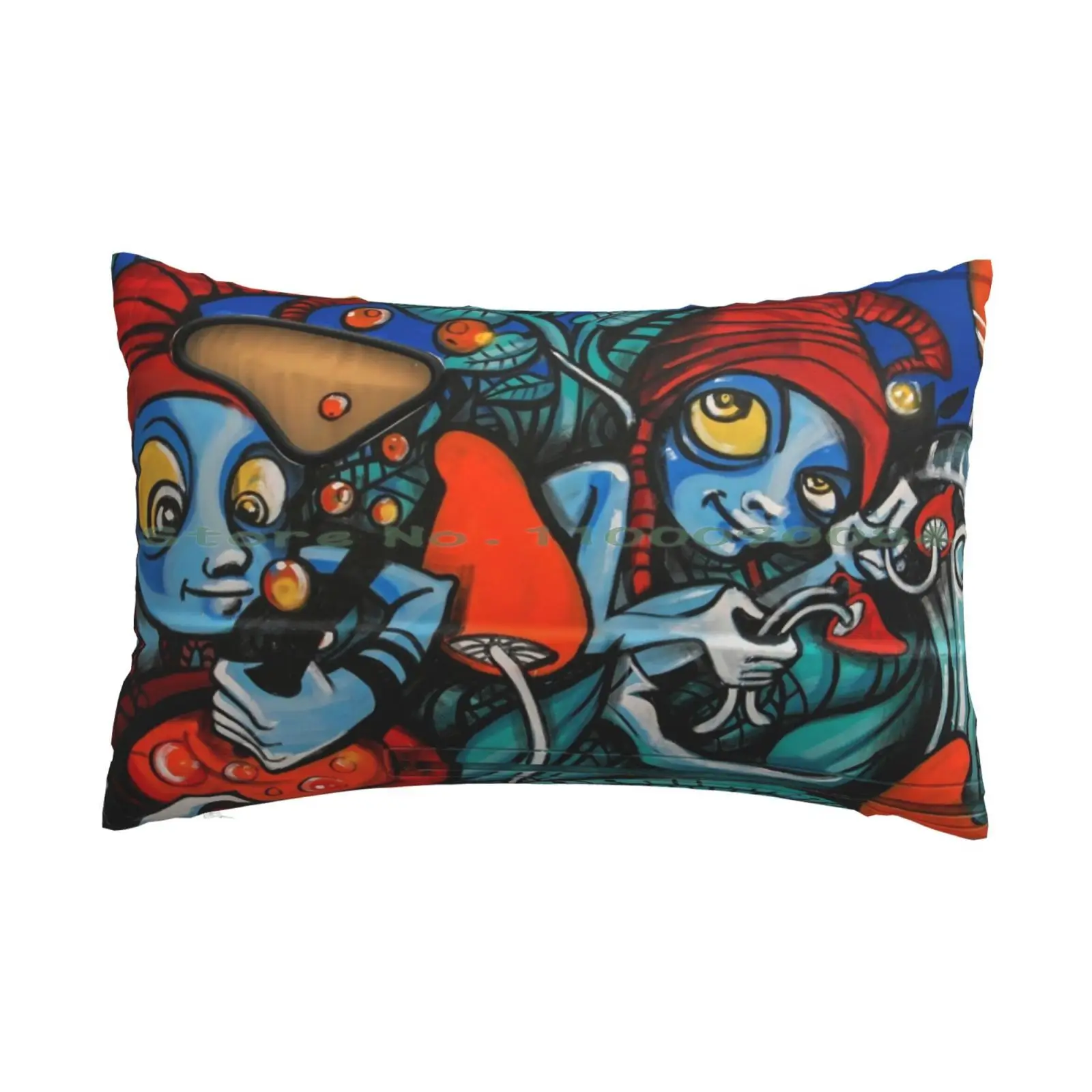 Pixi Stirs The Pot Pillow Case 20x30 50*75 Sofa Bedroom Europe France French Strasbourg Van Side Psychedelic Psychedelia