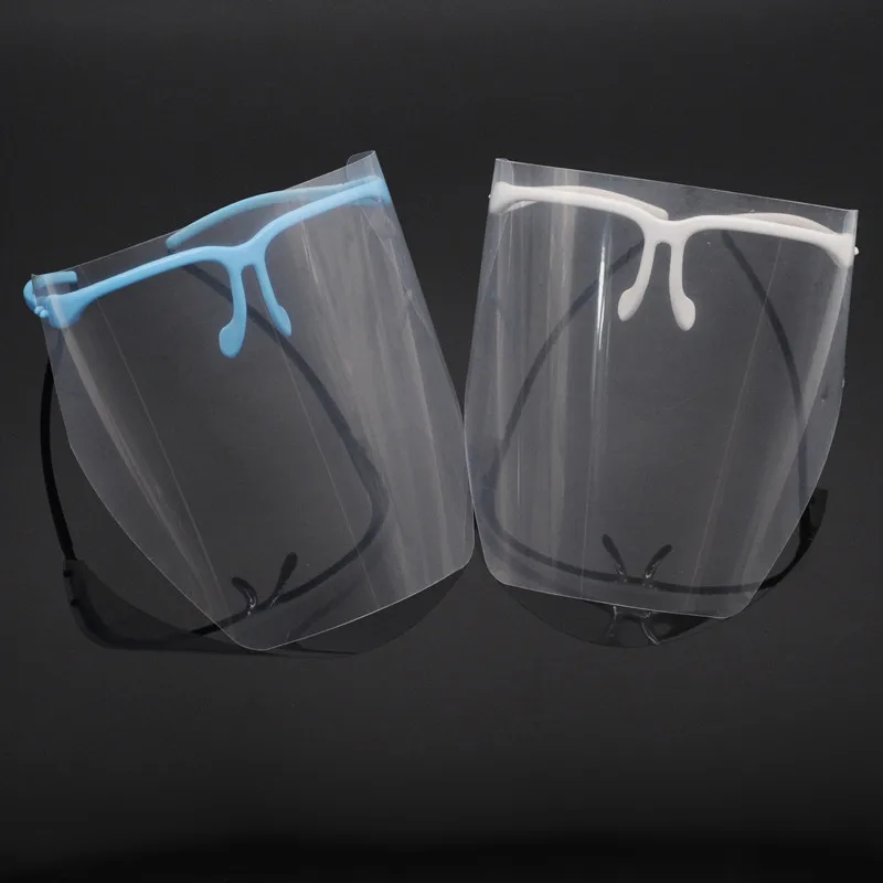 Dentist Lab Item Adjustable Full Face Shield & Clear Detachable Visor Anti-fog For Dental Clinic