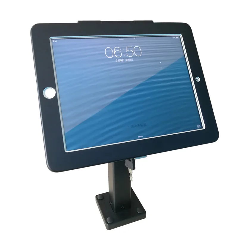 Adatto per iPad POS supporto da parete supporto da tavolo con blocco di sicurezza custodia per telaio specializzata supporto antifurto per ipad Air Pro 9.7