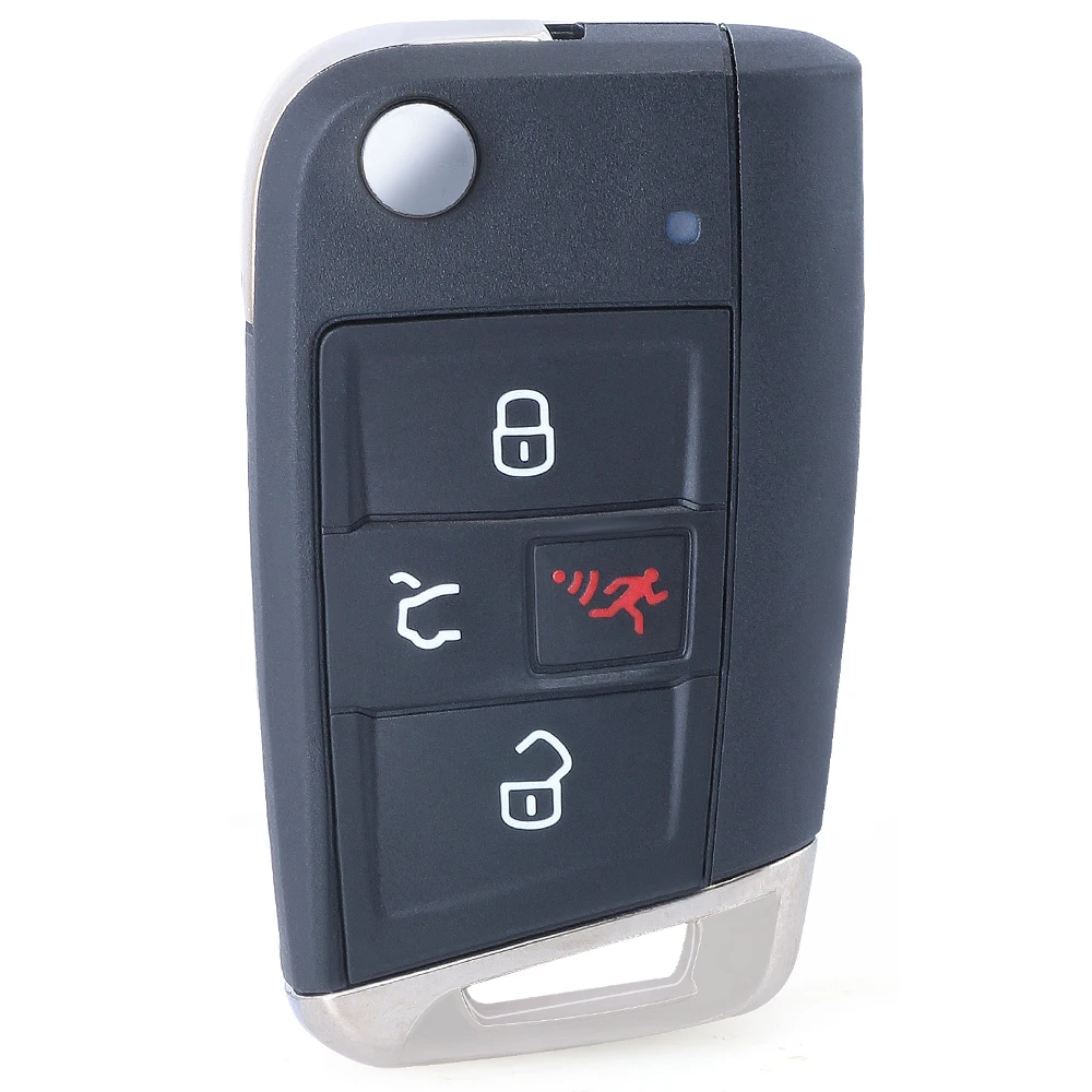 Keyecu 5G6959752BM OEM Smart Remote Car Key Fob 4 Buttons 315Mhz for Volkswagen VW Prox Jetta 2020 5G6 959 752 BM