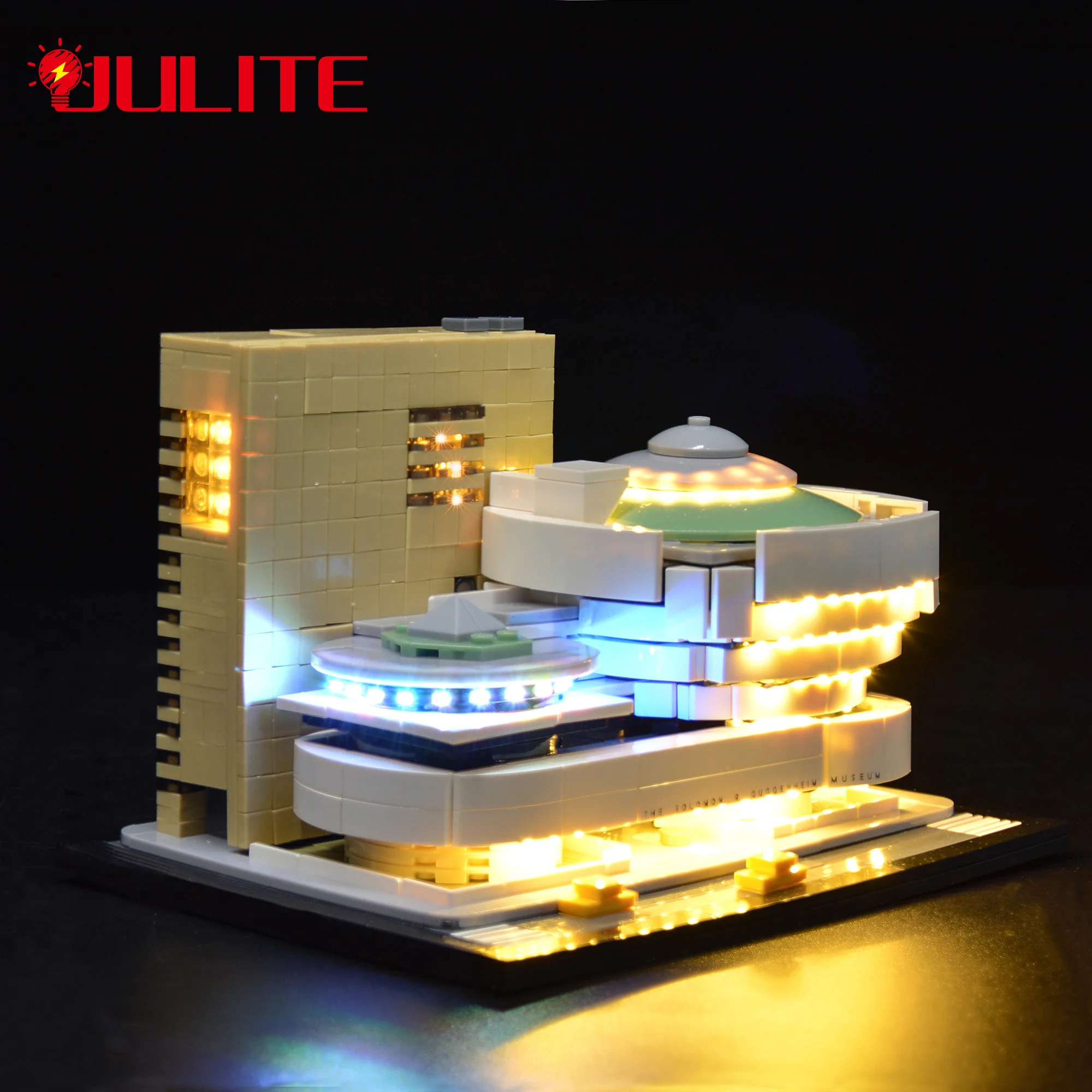 

LED Light Kit For 21035 Architecture Solomon R. Guggenheim Museum DIY Toys Set (Not Included Building Blocks)