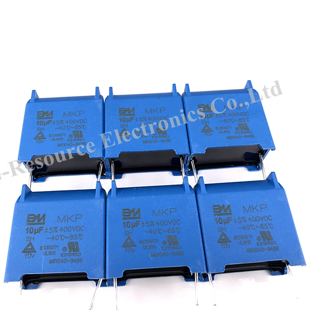 (100 قطعة) BM MKP-X2 10 فائق التوهج J 275 فولت 40/105/21 الأزرق التعريفي طباخ مكثف