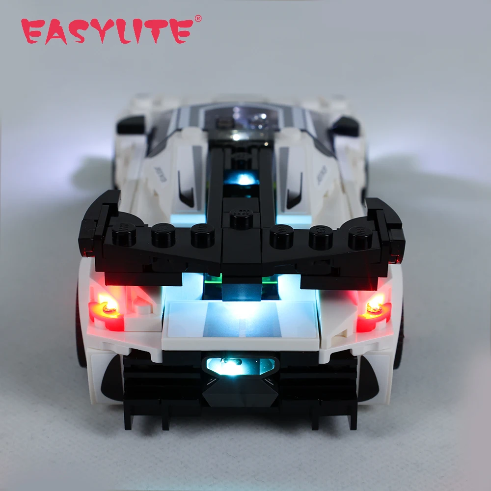 LED Light Set For 76900 Koenigsegg Jesko Speed Champions Toys Building Blocks Bricks Only Lighting Kit NOT Include The Model