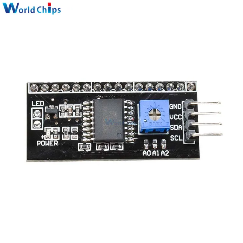 Módulo de placa de interfaz serie IIC/I2C/TWI/SPI + módulo LCD1602 1602, pantalla amarilla, pantalla LCD de 16x2 caracteres, 5V para arduino