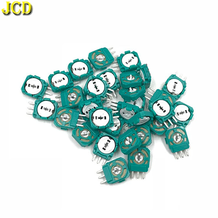 JCD 2 шт. для Xbox 360, 3D Аналоговый джойстик, оси модуля, резисторы для PS4, заменяемые микропереключатели контроллера