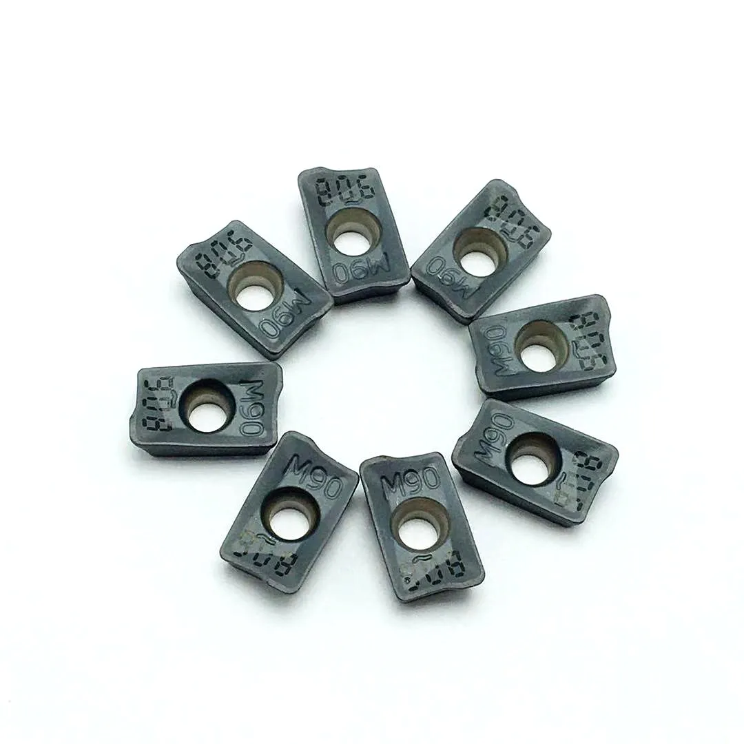 10 pieces of HM90 APKT1003 PDR IC908 milling turning tool CNC indexable insert APKT 1003 Iscar cutting tool lathe tool