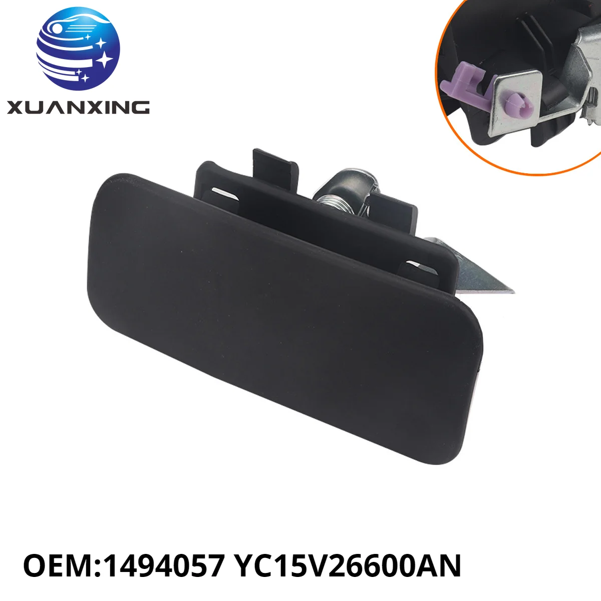 1494057 YC15V26600AN SIDE LOADING SLIDING DOOR HANDLE OUTER For FORD TRANSIT MK6 MK7 2000-2014 RIGHT