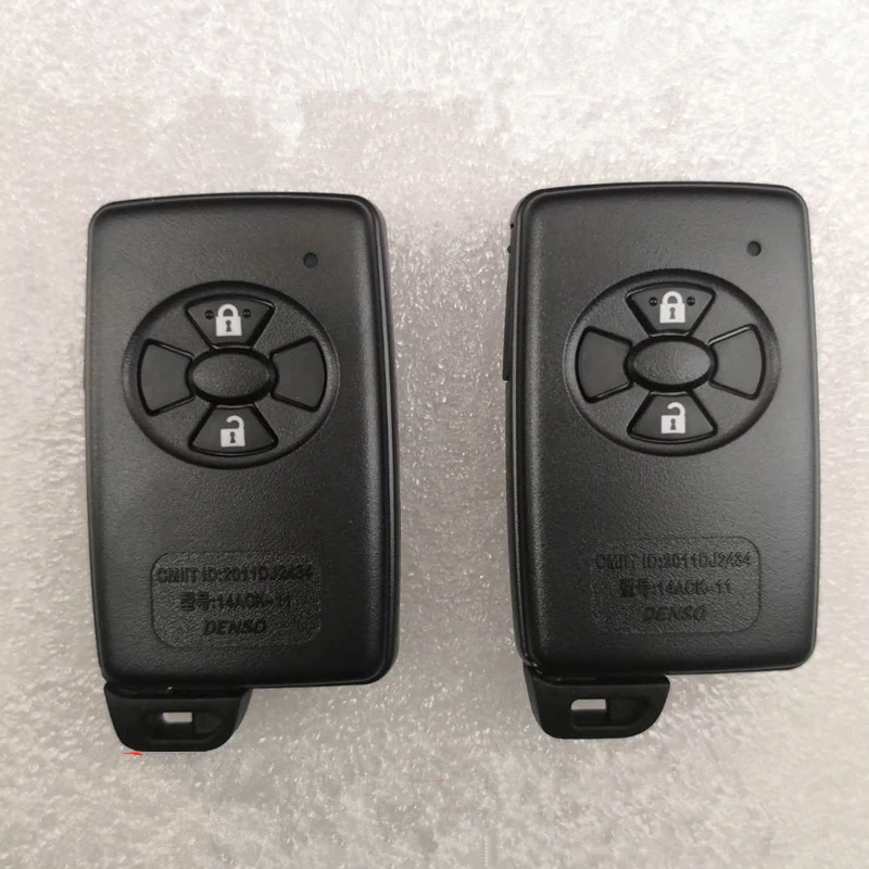 Original 2 Buttons Car Keyless Smart Remote Key  315Mhz with 4D Chip for Toyota RAV4 Car Intelligent Smart Key Board Number 0110