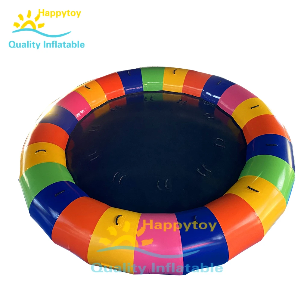 

Water UFO Towable Inflatable Disco Boat / Inflatable Flying Disco Boat Saturn