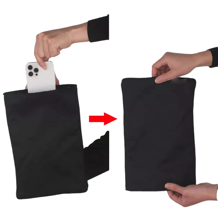 Black Invisibag Magic Tricks Object Appear Vanish From Magic Bag Magic Props Magiciain Stage Illusions Gimmick Comedy