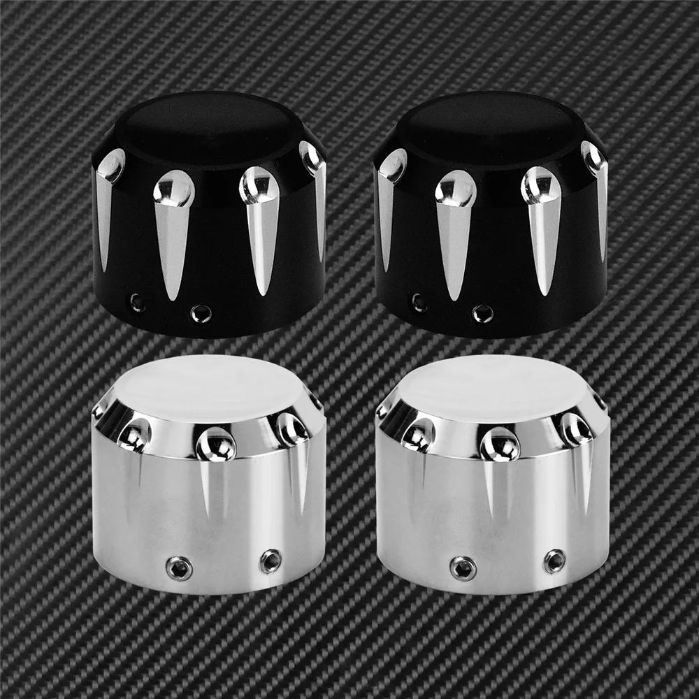Motorcycle 29mm Front Axle Nut Cover Cap Bolt For Harley Sportster XL883 1200 Touring Wide Glide Dyna Fat Bob Softail Dyna VRSC