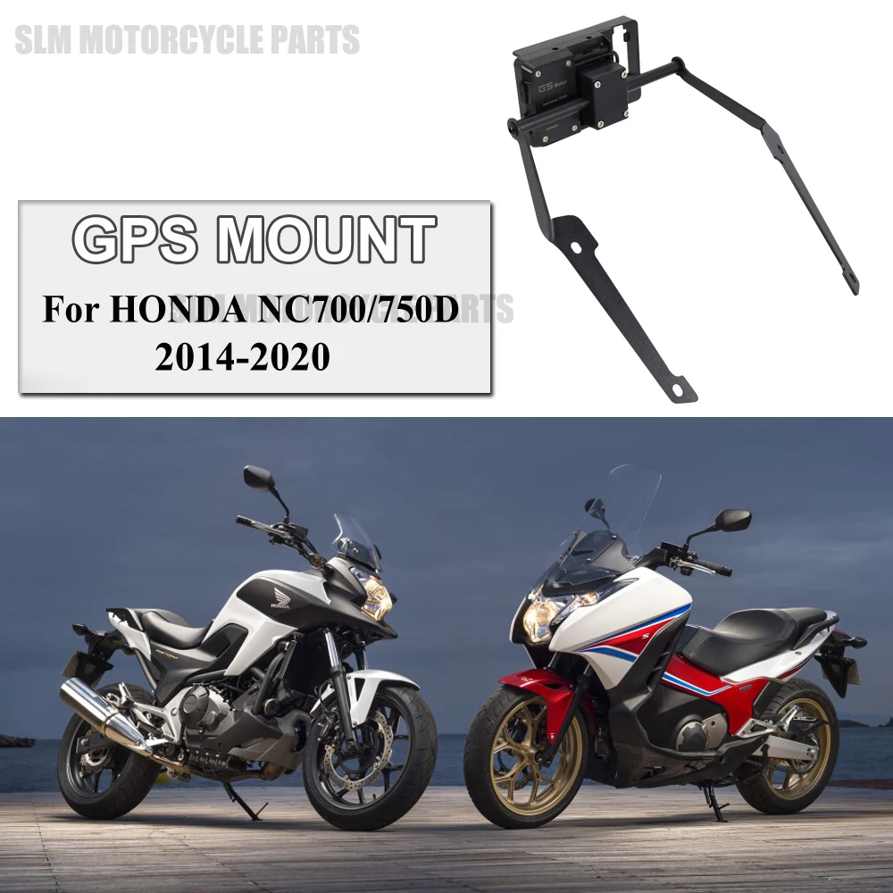 2014-2020 Motorcycle Front Phone Stand Holder Smartphone Phone GPS Navigaton Plate Bracket For HONDA NC700D NC 700 D