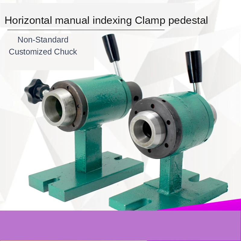 

Type 15 20 Type 25 Instrument Horizontal Manual Indexing Clamp Table Lathe Chuck Holder Manual Clamping