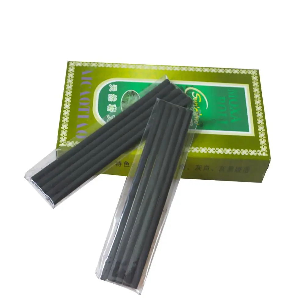 

Wholesale 700Pcs/Lot Pure Black Moxa For Chinese Traditional Medicine Acu-point Moxibution Therapy Treatment 110x4mm 70Pcs/Box