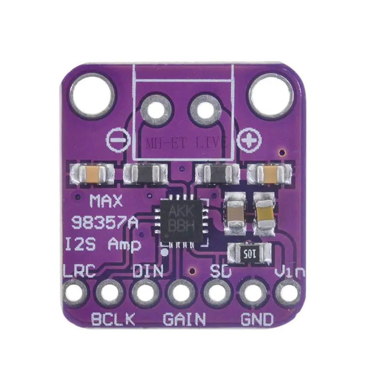 RISE-Max98357 I2S 3W Class D Khuếch Đại Đột Phá Giao Diện Đắc Module Giải Mã Filterless Âm Thanh Ban Cho Raspberry Pi Esp32
