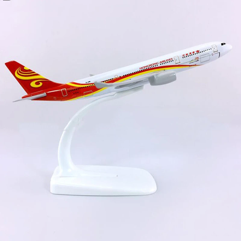 1/400 Scale 16CM Airbus A330 Hong Kong Airlines Aircraft Alloy Plane Airplane Model Toys  Kids Gift for Collection