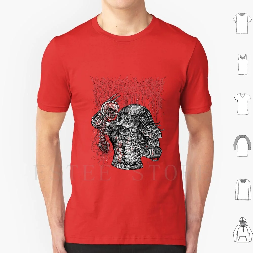 Trophy Kill T Shirt Cotton Men DIY Print Avp City Hunter Xenomorph