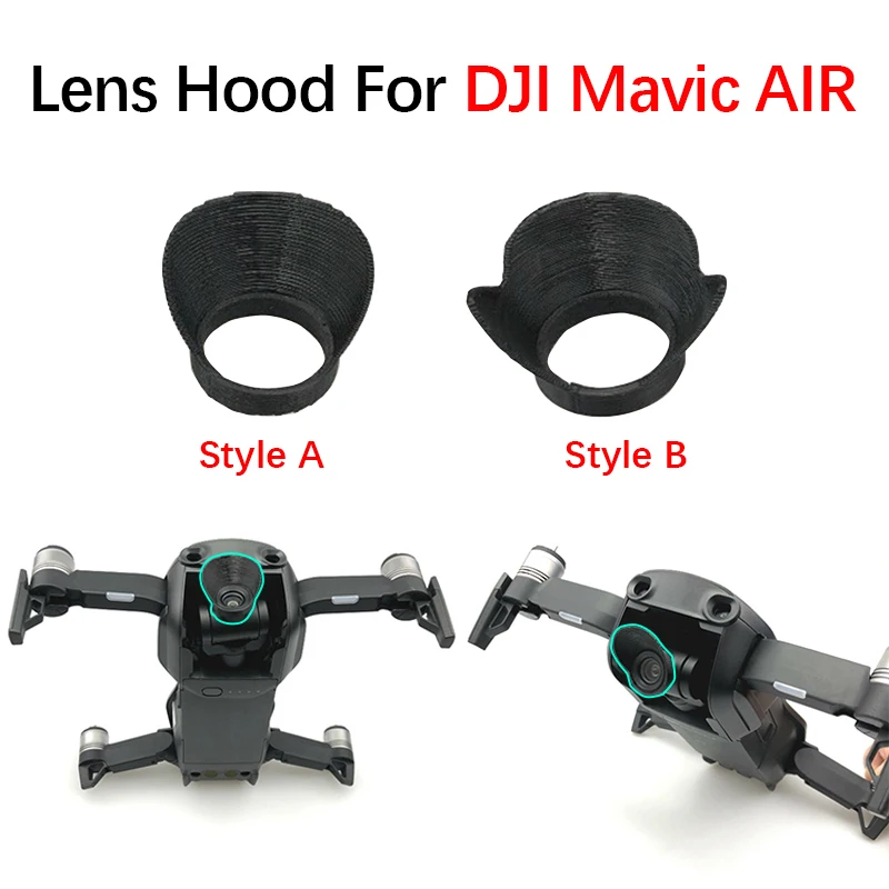 For DJI Mavic AIR Drone Gimbal Camera Lens Hood Protective Cover Anti-reflective Sun Shade Anti-glare Guard Cap Accessories