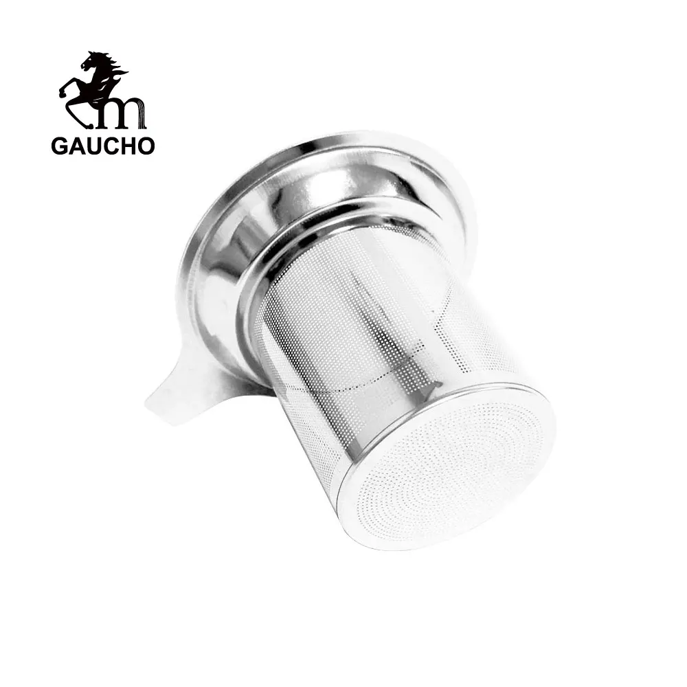 1 PCS/Lot Gaucho Tea Strainer Stainless Infuser With Lid Reusable Yerba Mate Teaware Drinking Smooth Without Dregs Hot Sale