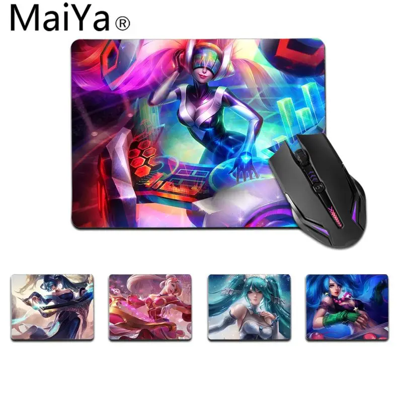 

Maiya Top Quality league of legends Sona Office Mice Gamer Soft Mouse Pad Top Selling Wholesale Gaming Pad mouse