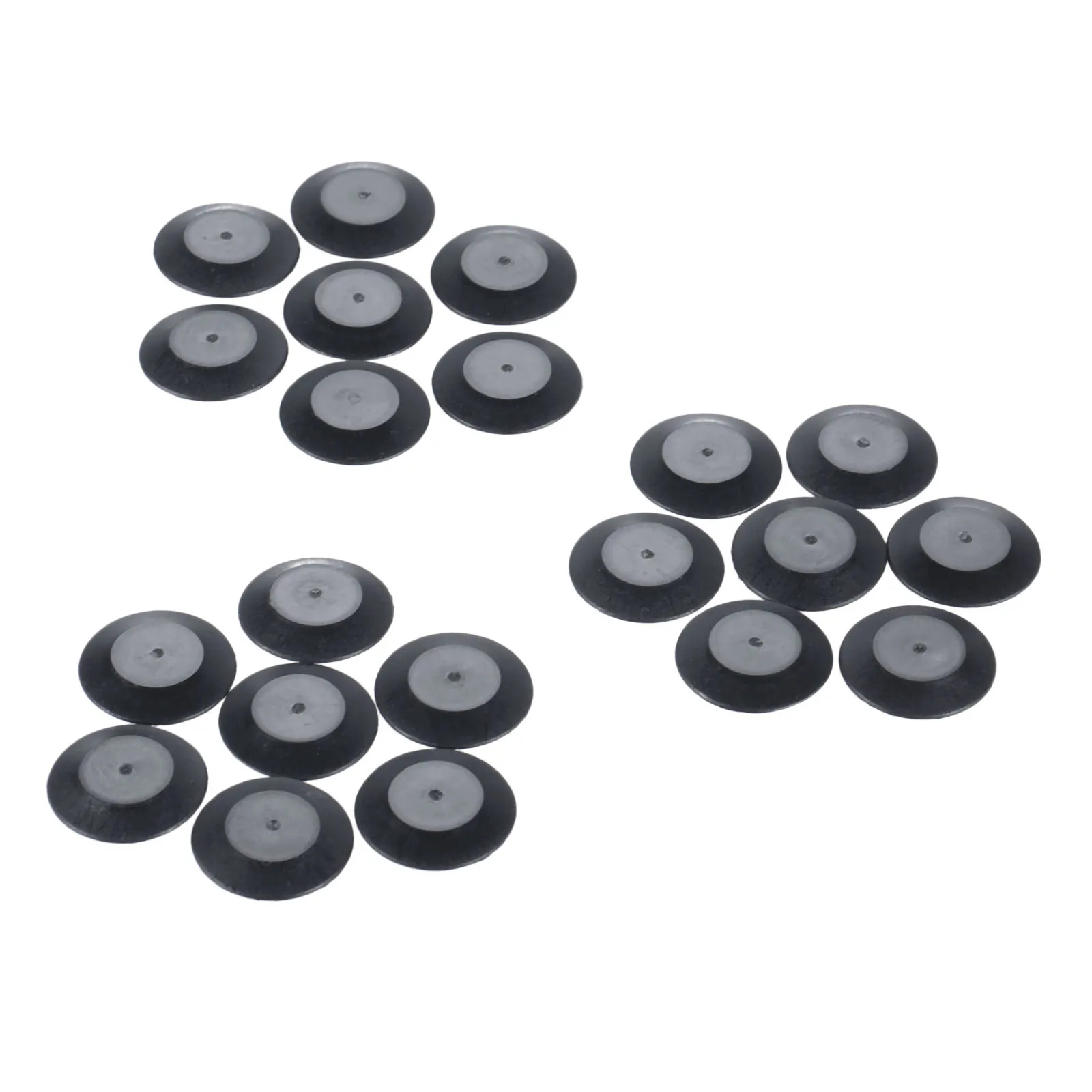 Yetaha 50Pcs 22mm DIameter Automotive Clip Fastener Flush Sheet Plugs Head Car Plastic Fasteners