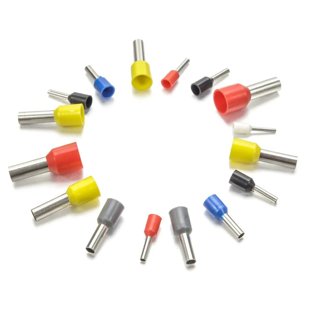 1000-teiliges Set isolierter Kabelendhülsen AWG23-7, Crimp-Kabelendklemmen, 5 Farben, 200 Stück pro Farbe für elektrische Kabelverbinder – Detail 21
