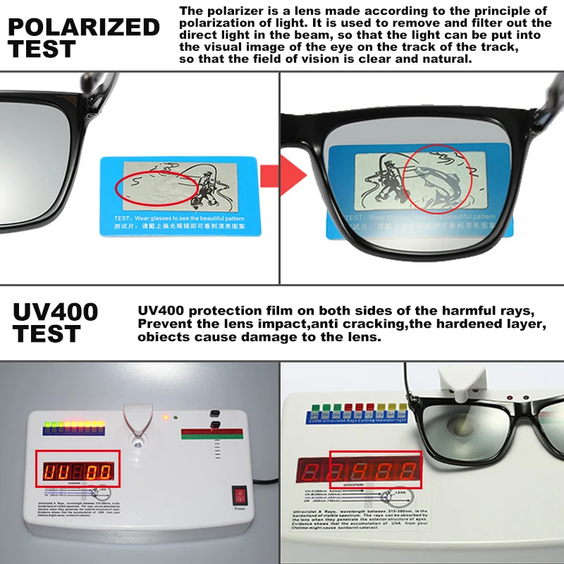 Brand Design Photochromic Polarized Sunglasses Men Chameleon Glasses Women Anti-Glare Driving Goggle Aluminum Legs lentes de sol