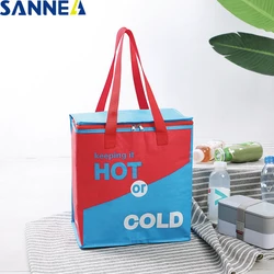 SANNE-Saco térmico portátil para mulheres, armazenamento de piquenique, sacos de gelo, alimentos multifuncionais, isolamento, roupas, 25L