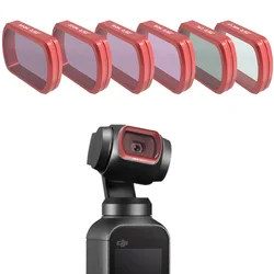 Camera Filter CPL UV ND 8 16 32 64-PL Diving Colour Filters Set For DJI Osmo Pocket 2 Handheld Camera Lens Accessories