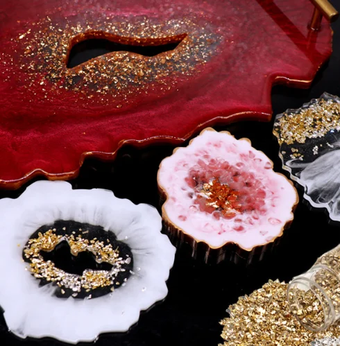Glas- und Metallgranulat, Harzfüllungen, Kristall-UV-Epoxidharzfüller für DIY-Bastelarbeiten, Nagelkunst, Schmuckherstellung, Harzformdekorationen – Detail 9