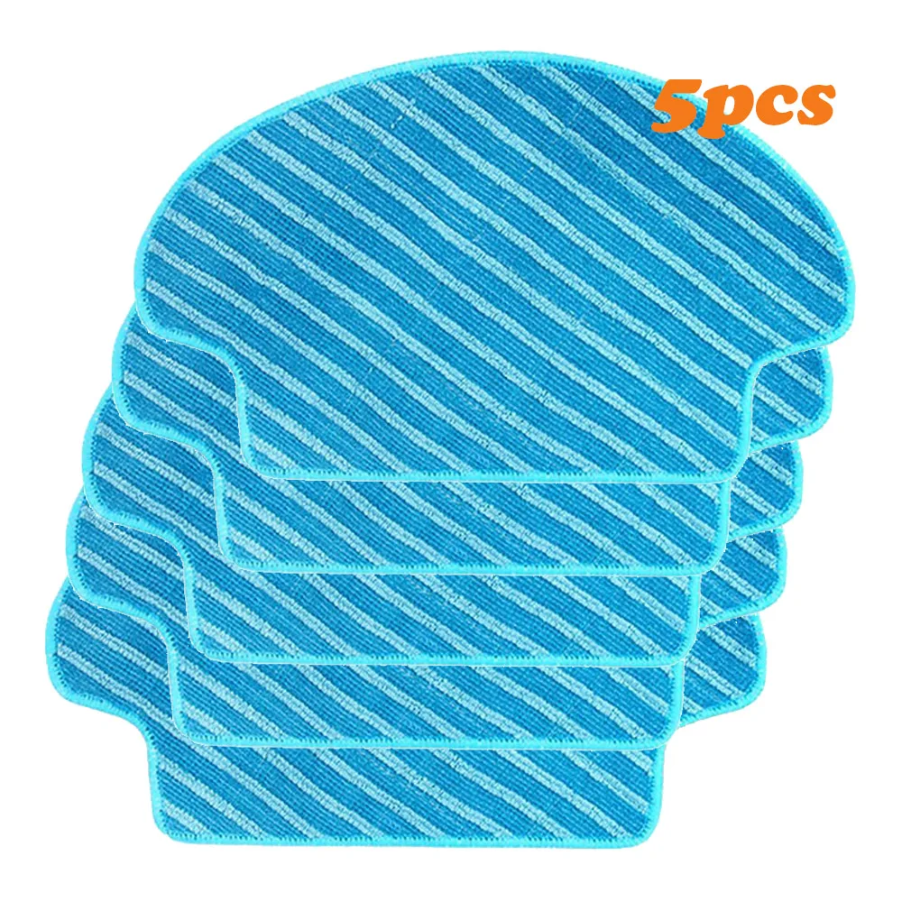 Waschbar Wet & Dry Wischen Pad für Ecovacs DEEBOT DT85 DT83 DM81 SDT85G Robotic Staubsauger Mopp Pads pinsel filter