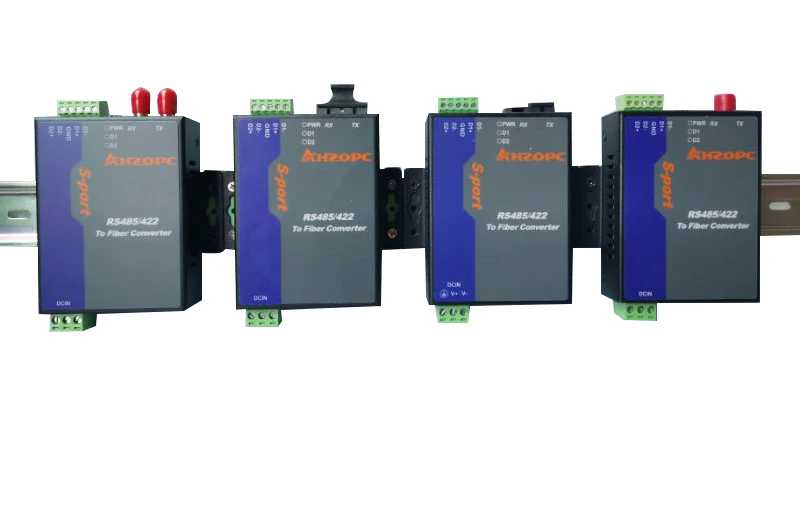 2 manier RS485 twee-weg Glasvezel Converter 485 Optische Kat 485 Optische Vezel Transceiver MODBUS naar Optical Fiber