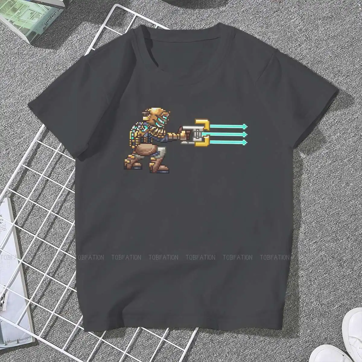 Isaac Clarke Essential Women Clothes Dead Space Video Game Oversized T-shirt Goth Vintage Female Blusas