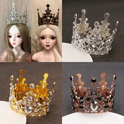 Cute Small Tiaras for Girls and Boys Little Crown Prom Birthday Cake Royal Diadem Hair ornament Bridal Jewelry Doll Decoration