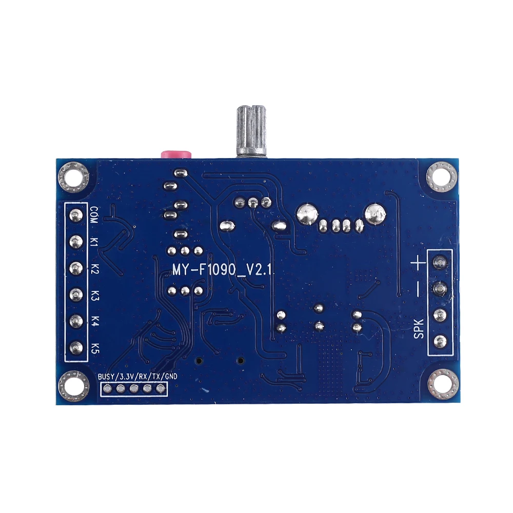 10W 25W MP3 Voice Sound Player Module DIY Voice Broadcast Board Programmable Control Support TF Card U-Disk DC 12V-24V