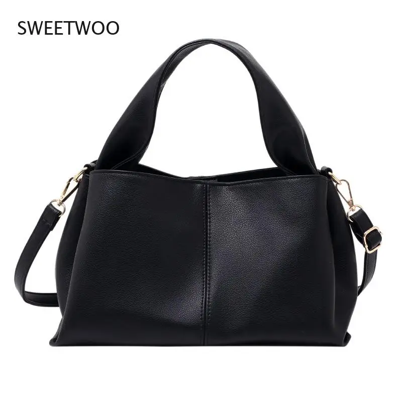 PU Leather High Capacity Crossbody Bag 2021 Fashion High Quality Lady Travel Luxury Shoulder Handbag and Purses