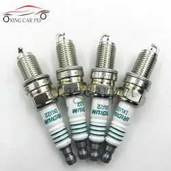 4pcs Iridium Spark Plug IXU22 5308 FOR DCPR7EIX DCPR7EVX NDIXU22 98069-5697QHE 1A0218110 B2401-4A0A2 99000-79J80-U22 Auto Part