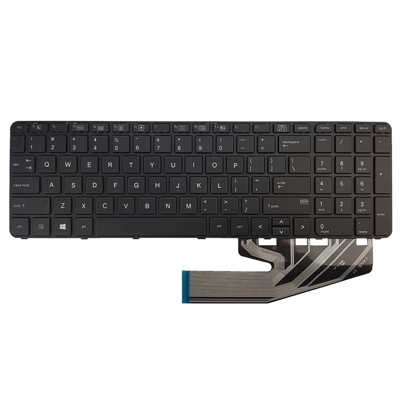 US Laptop Keyboard For HP ProBook 450 G3/G4 455 G3/G4 470 G3/G4 650 G2 G3 655 G2 G3 450 G3 G4 455 G3 G4 470 G3 HSTNN-Q95C/Q03C