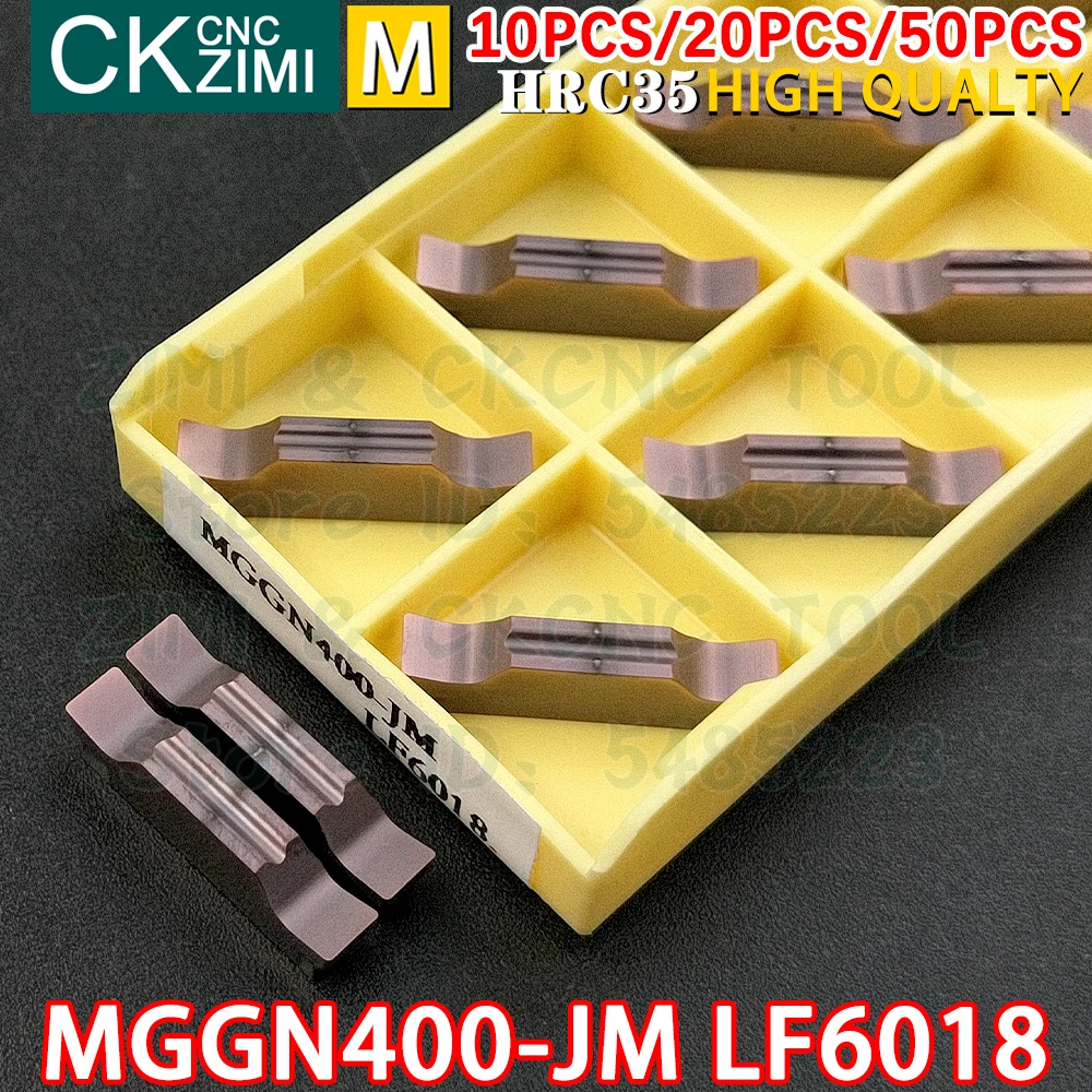 MGGN400-JM LF6018 MGGN 400 JM LF6018 4 مم إدراجات كربيد طحن دقيق قطع الحز أدوات إدراج CNC الميكانيكية مخرطة معدنية أدوات خراطة للفولاذ المقاوم للصدأ