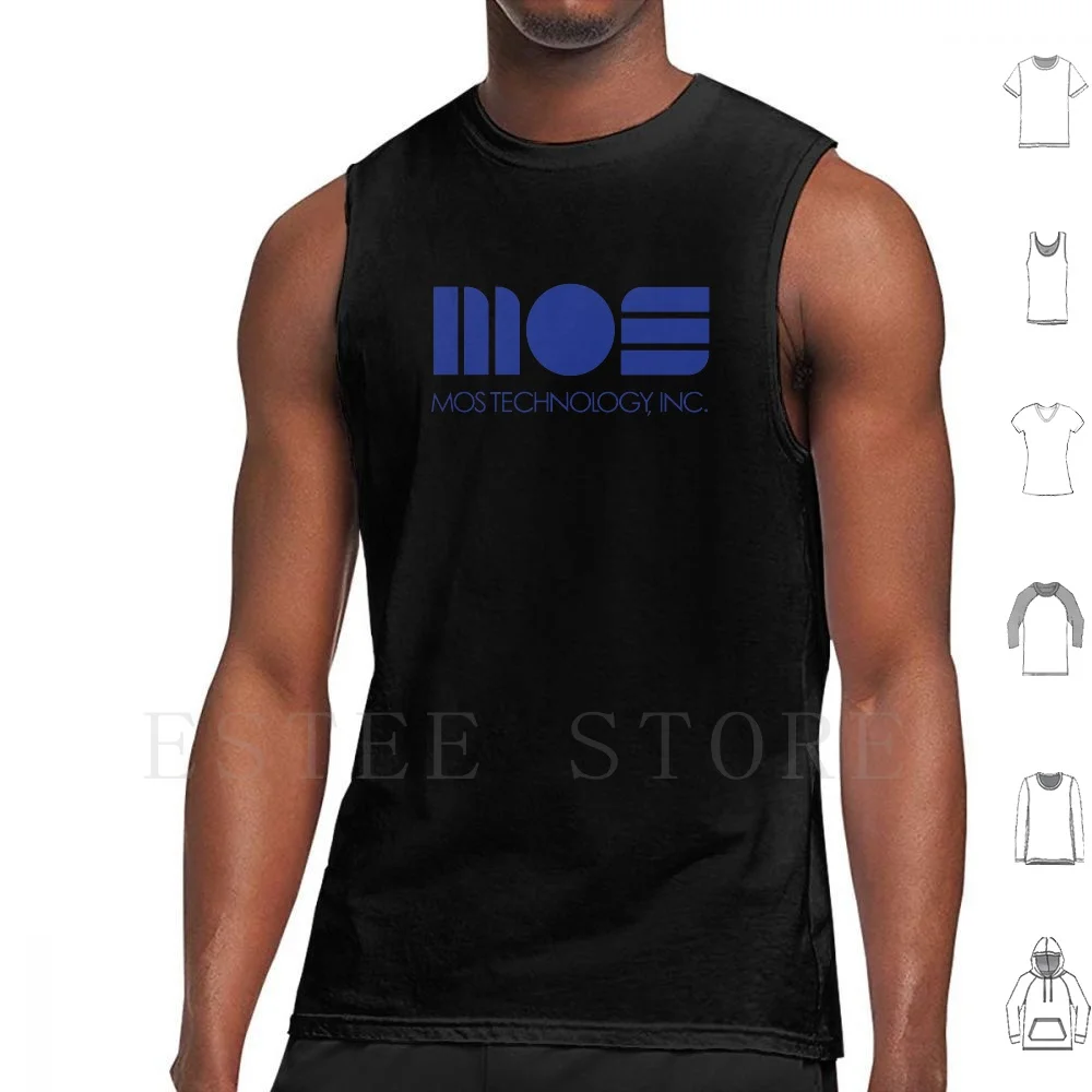 Mos Technology , Inc. Tank Tops Vest Mos 6502 C64 6581 Commodore 64 Micro 8 Bit 8bit Retro Programming Amiga Spectrum