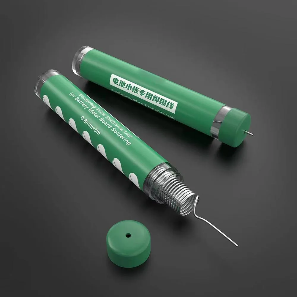 3m 0.8mm drut lutowniczy ekskluzywne zastosowanie do baterii metalowa płyta Solderng No maszyna do zgrzewania punktowego naprawa telefonu linia lutownicza