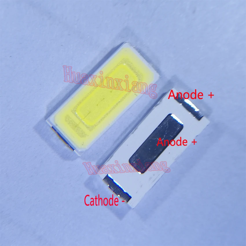 Imagem -01 - Led Smd 7030 6v Netural Branco 1w 100110lm 240ma 65007000k 1000 Peças Lote led smd 7030 6v netural branco 1w 100110lm 240ma 65007000k 1000 pecas lote 01