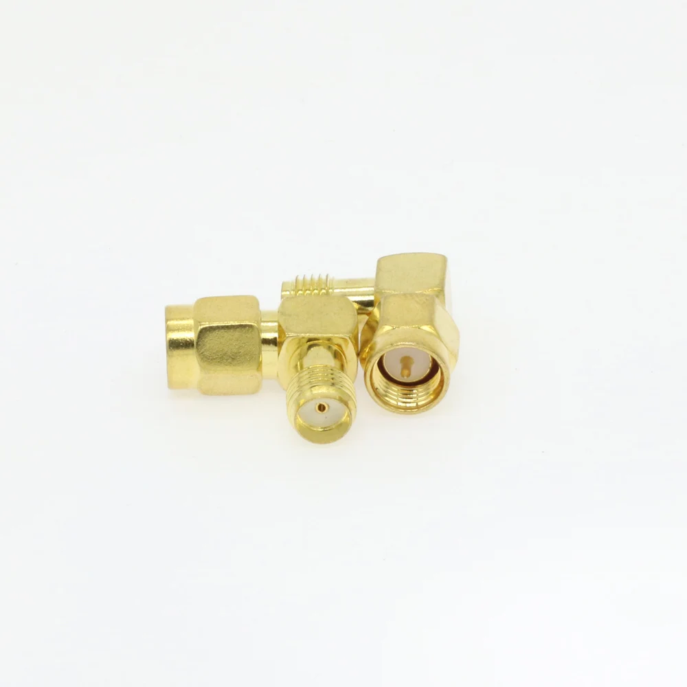 5pce Adapter Sma/RP-SMA Naar Sma/Rpsma Male Plug & Vrouwelijke Jack Straight & Haakse Rf Coaxiale connector FPV