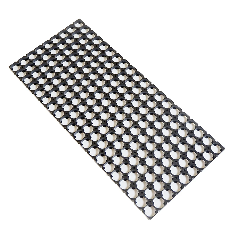 9P 시리즈 18650 배터리 홀더 18650 리튬 이온 배터리 팩용 18650 셀 브래킷 (통합) 내화성 재료