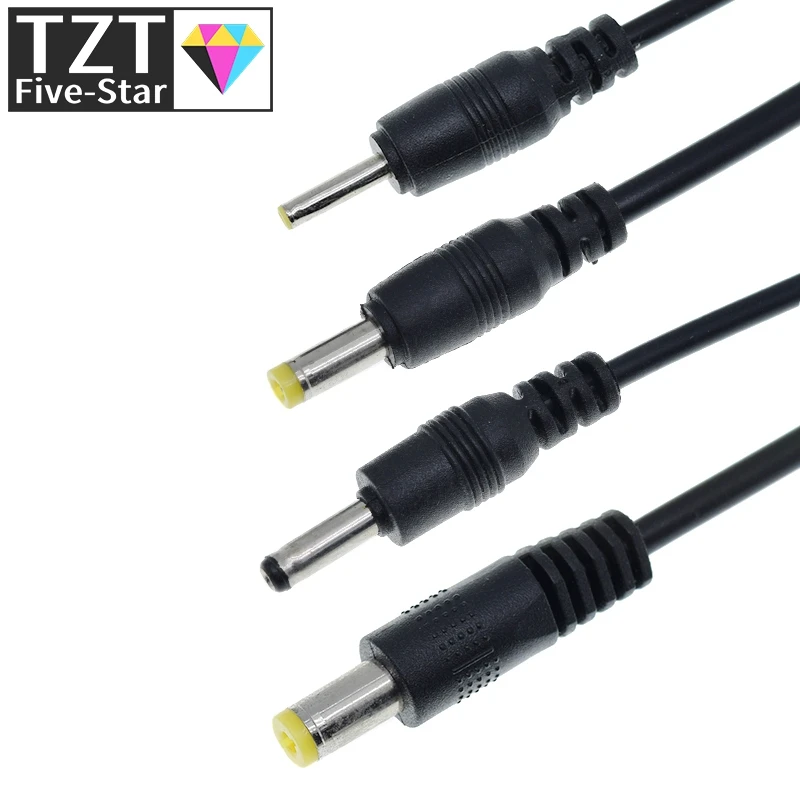TZT 1/3PCS 1M USB-Anschluss zu 2.0*0.6mm 2.5*0.7mm 3.5*1.35mm 4.0*1.7mm 5.5*2.1mm 5V DC-Stromkabel-Stecker – Detail 12