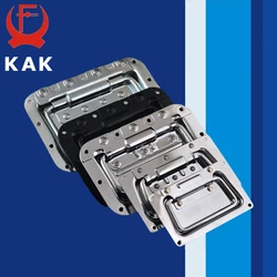 KAK Stainless Steel Flight Container Handles Tool Box Handle and Pulls Chrome-plating Container Box Handles Furniture Hardware