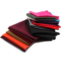 Brand New Solid Color Men's Hankerchief Scarves Vintage Cotton Soft Hankies Men's Suits Pocket Square Handkerchiefs